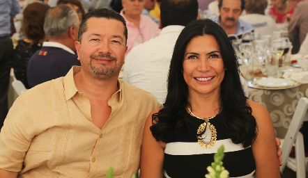  Daniel Pedroza y María Tello.