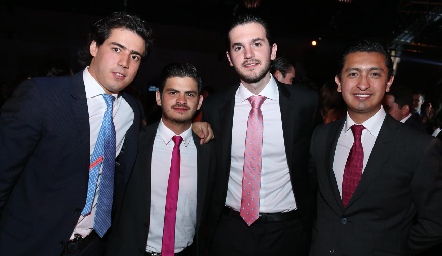 Gabriel Torres, Oscar Cabrera, Eduardo Torre y Rafa.