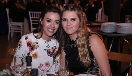  María Pía González y Ana Sofía Solana.