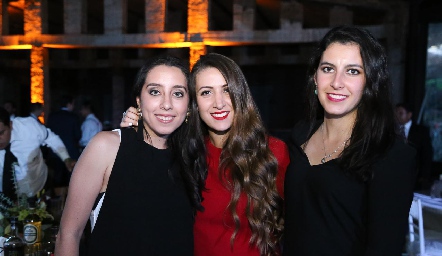  Fernanda Salazar, Ale Pérez y Dany.