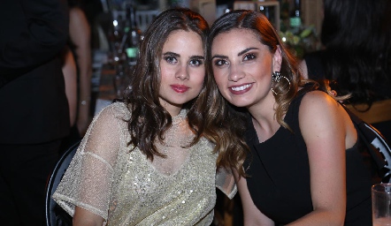  Nuria Alcalde y Ana Sofía Rodríguez.