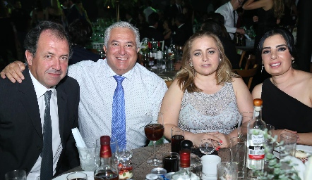  Boro Quijano, Guillermo Báez, Güera Gutiérrez y Beatriz Canseco.