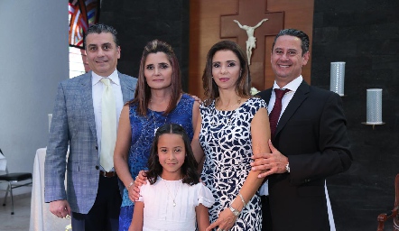 Samuel Tacea, Elsa Félix, Isa González, Lupita Mercado y Manuel González.