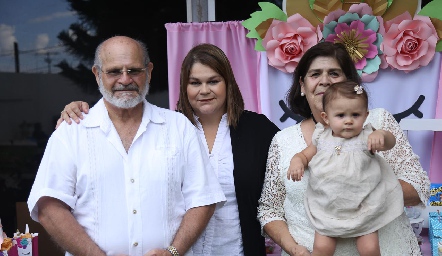  Gaspar, Gorda, Araceli y Victoria.