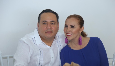 Luis Palafox y Daniela Salazar.