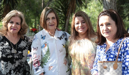  Rosalinda Hernández, Margarita Hernández, Alma de Pedroza y Ana Bertha Vázquez.