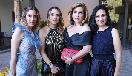  Pía Bores, Roxana Serna, Verónica de Minondo y Ana Rangel.