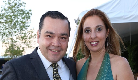  Gonzalo Sánchez y Gina Laick.