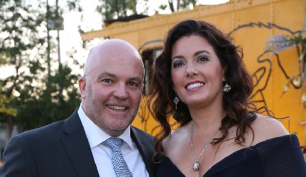  Memo Pizzuto y Cristina Puga.