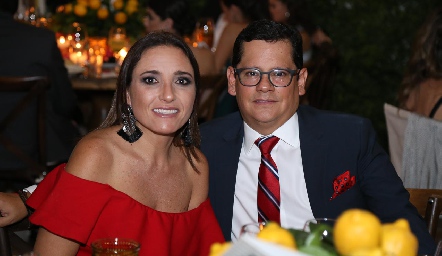  María José Abaroa y Sergio Quibrera.