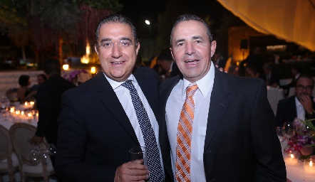  Óscar Villarreal y Gerardo Valle.