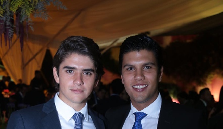   Juan Pablo Leiva y Juan Manuel Piñero.