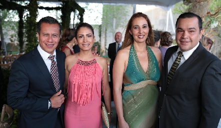  Rafael Rocha, Ana Orozco, Ginna Laiseca y Gonzalo Sánchez.