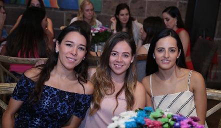  Michelle Cano, Andrea Barbosa y Renata Lasso.