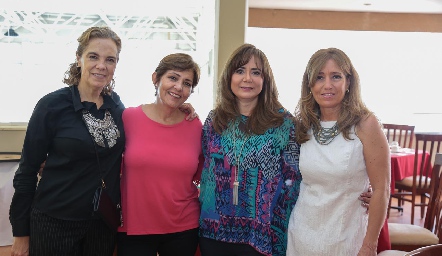  “Las consuegras”, Claudia Neumann, Genoveva Flores, Laura Rodríguez y Araceli Foyo.