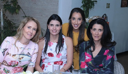  Sandra Revilla, Liz Alcalde, Marijó Ascanio y Alicia Tanus.