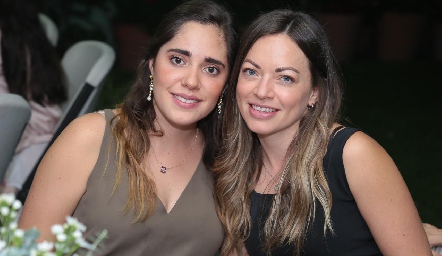  Sofía Ascanio y Karina Illades.