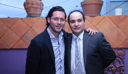  Abraham Salgado y Mauricio Suárez.