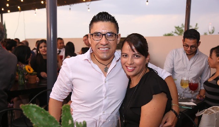  Rodolfo Medina y Cristina Zapata.