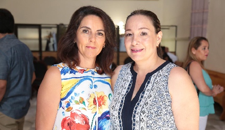  Sandra Correa y Aidé Lomelí.