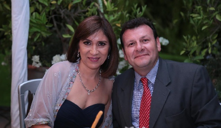 Gabriela Cadena y José Centeno.