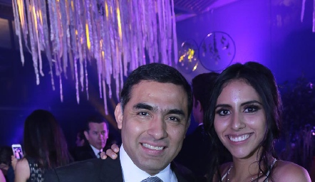  Javier Hernández y Alma Daniela Hernández.