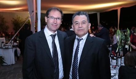  Carlos Celis e Ismael Orta.