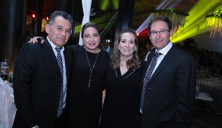  Ismael Orta, HaydeéLomelí, Mary Carmen Pérez y Carlos Celis.