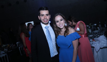  Rodrigo Pérez y Ana Lucía Esparza.