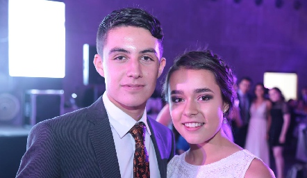  Diego Rosales y Ana Lucía Hernández.