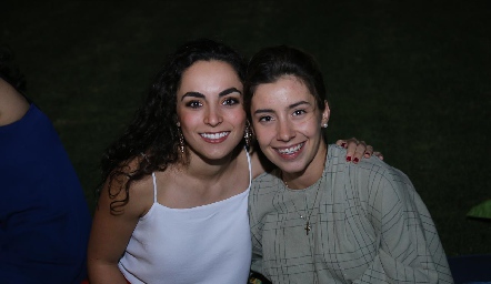  María Bravo y Daniela Navarro.