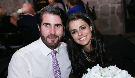  Juan Pablo Galán y Cristina Andere.