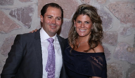  Luis Fernando y Karina Romero.
