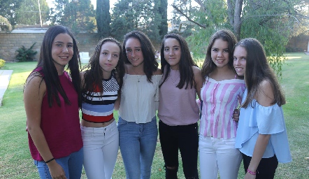  Valeria Cabral, Nuria de la Parra, Gaby Hinojosa, Ana Julia Diliz, Paulina Regil, María José Gutiérrez.