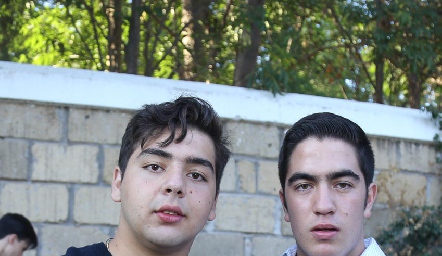  Juan Pablo Payán y Chente Azcona.
