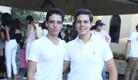  Manolo Martins y Javier Duarte.