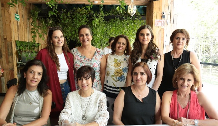  En la despedida de Eugenia Musa.