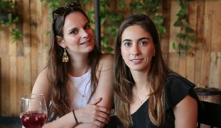  Albane Gautier y Lore Andrés.