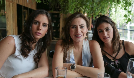  Daniela de la Fuente, Claudia Oliva y Paty Gómez.