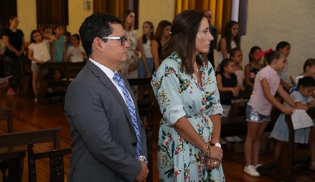  Sergio Quibrera y María José Abaroa.