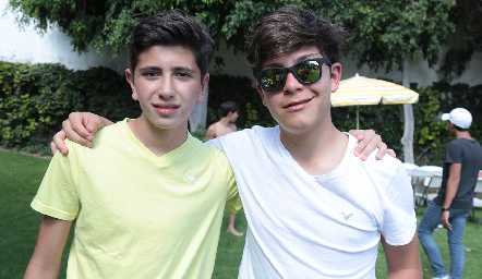  Diego Barragán y Chema Mendizábal.