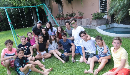  Festejando a José Julián.