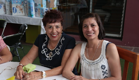  Martha Elena Sánchez y Mimí E. Pérez.