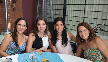  Gabriela Nava, Cecilia Limón, Graciela Morelos y Ana Alvarado.