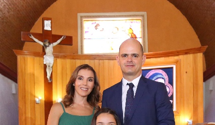 Rocío Rubio, Rocío y Gonzalo Celis.