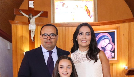  Guillermo Trujillo, Rocío y Cristina Torres.