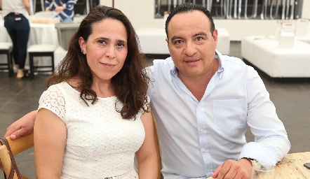 Rocío Ruiz y Antonio Morado.