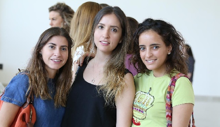  Conchita Stahl, Daniela Castro e Isabela Torres.