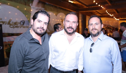 Juan Alfana, Paco Allarf y Rodrigo Baños.