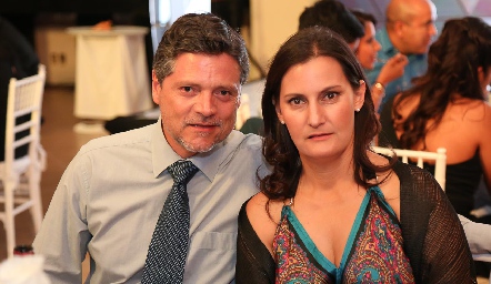  Guillermo Humara y Sandra Morelos.
